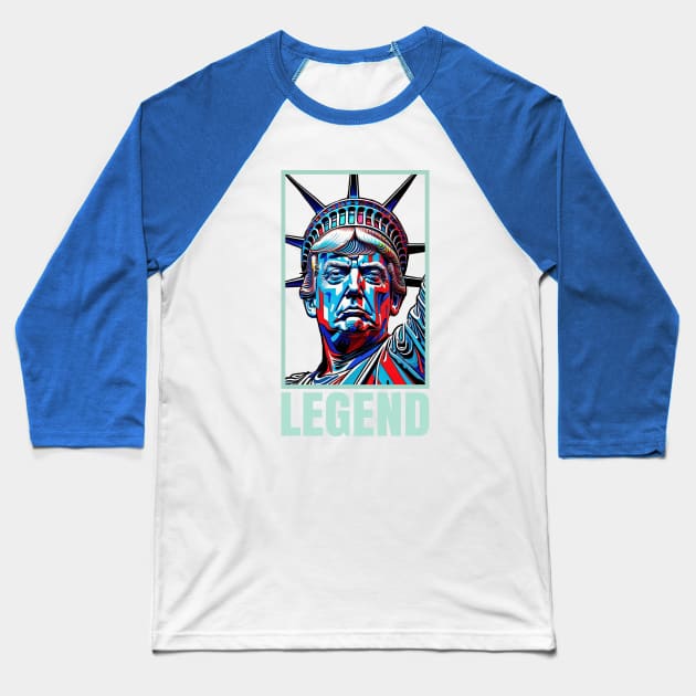 Trump for president 2024 Baseball T-Shirt by ADHD Park